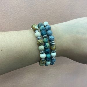 Bead bracelet stack